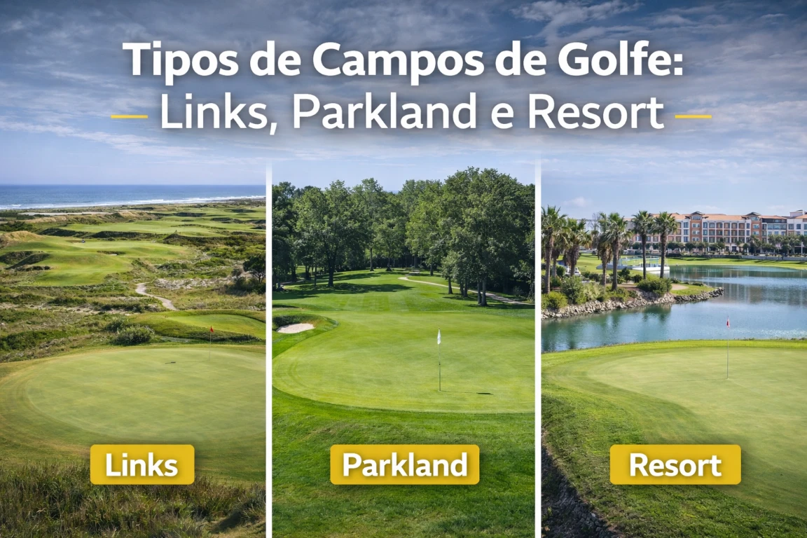 Tipos de Campos de Golfe