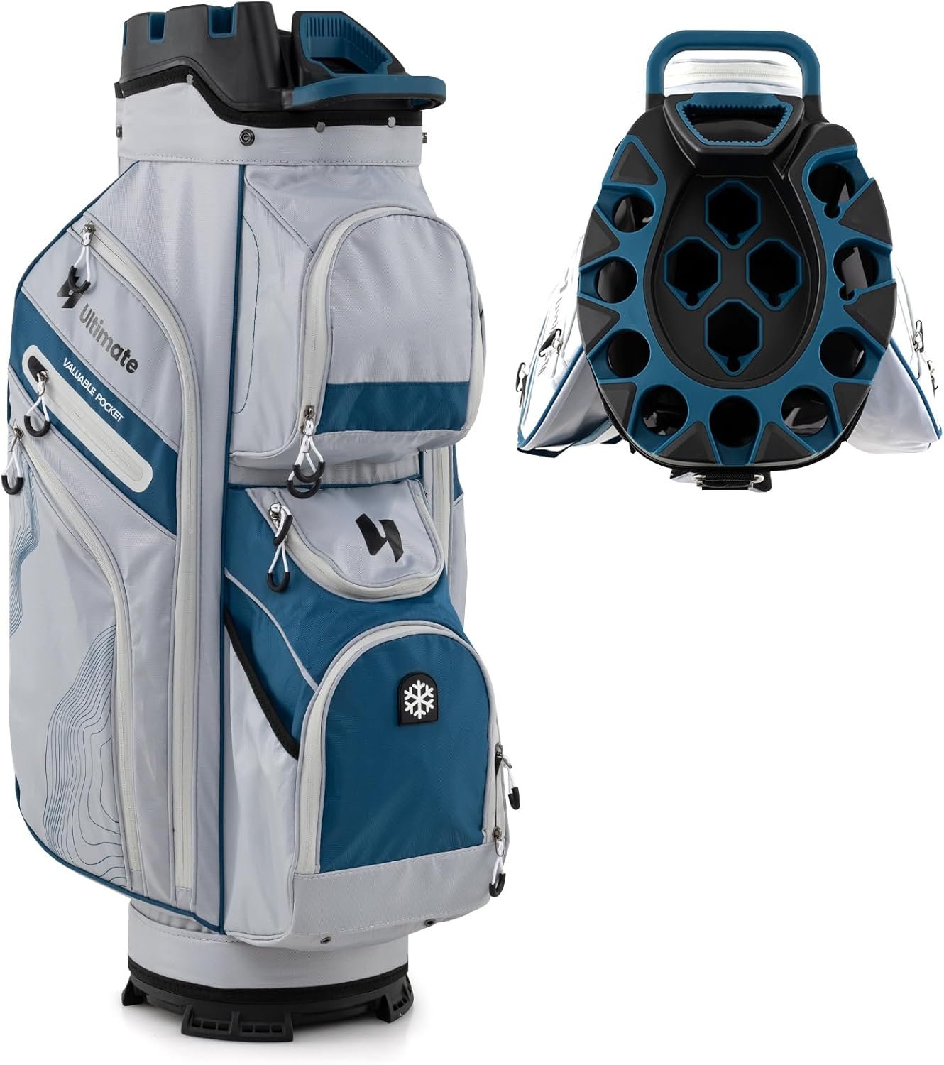 Costway Saco Cart Bag 14 Divisórias
